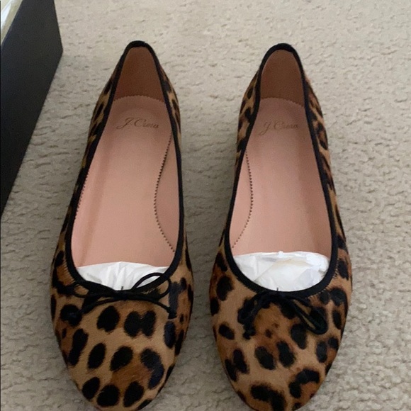 J. Crew Shoes - J.crew calf hair classic ballet flats